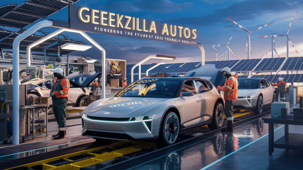 Geekzilla Autos: Tech-Driven Cars for Today’s Driver