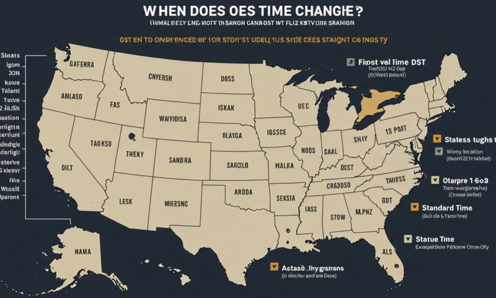 Cuando cambia el horario en USA 2025 guía completa